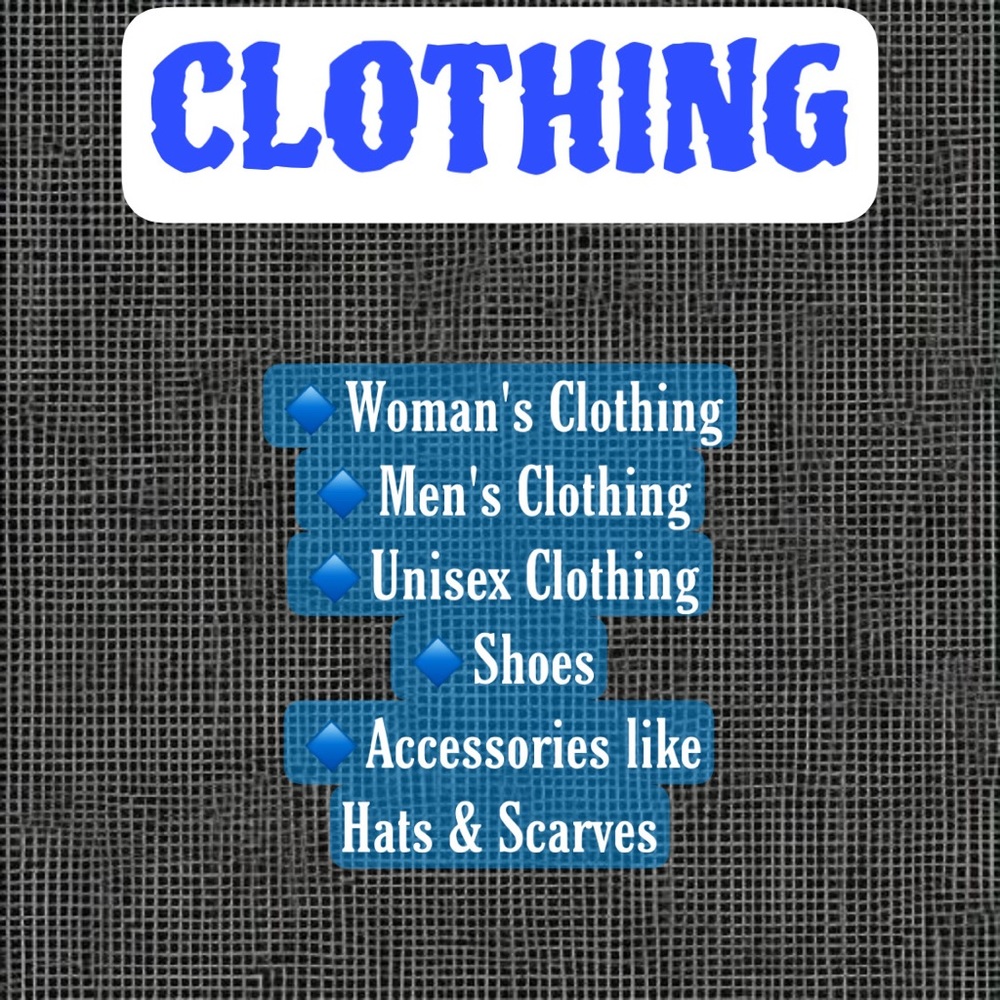 🔹CLOTHING DEALS🔹
